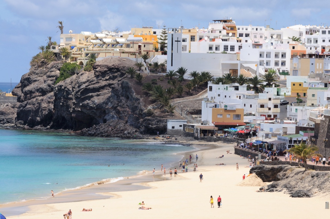 Morro del Jable - längst ut på Fuerteventura