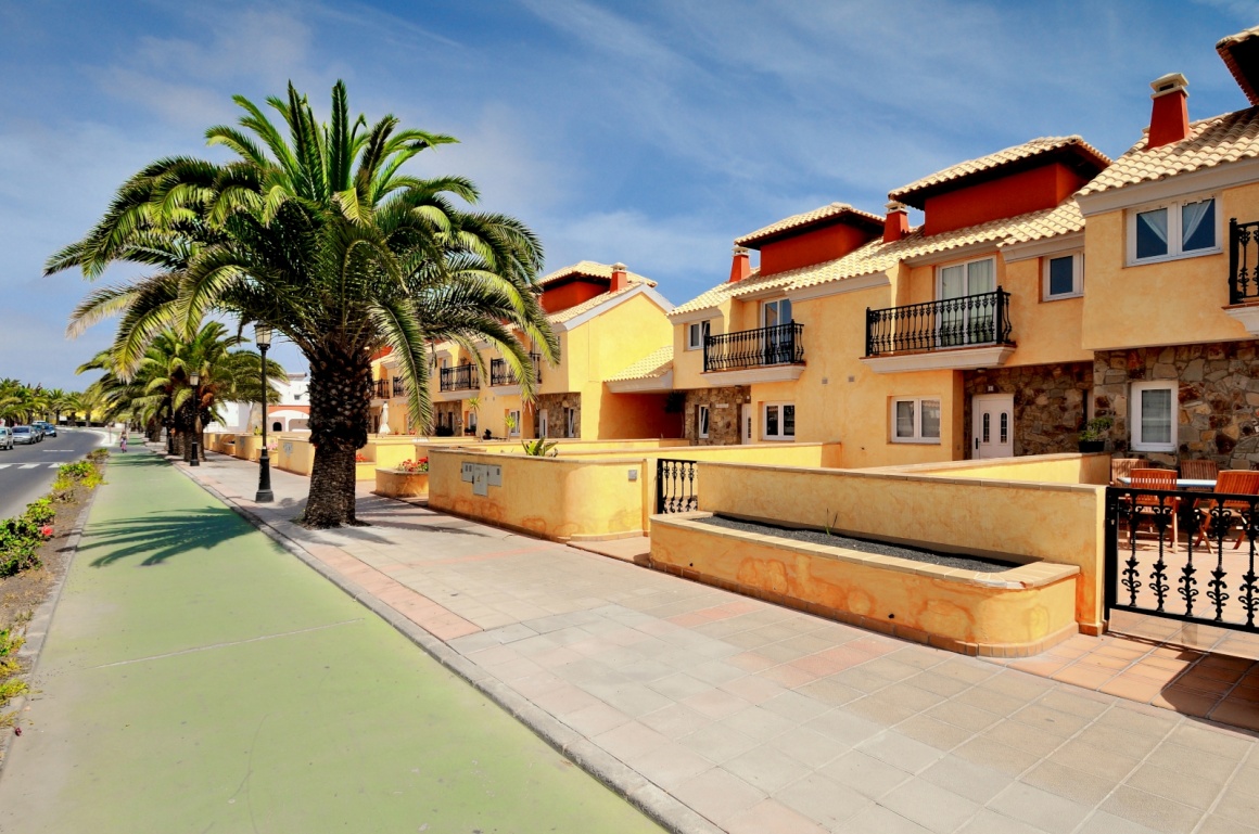 'Corralejo, Fuerteventura, Canary islands, Spain, street during siesta, Europe' - Fuerteventura